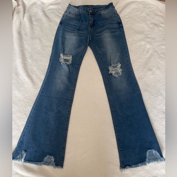 Womens flare jeans - Picture 1 of 3
